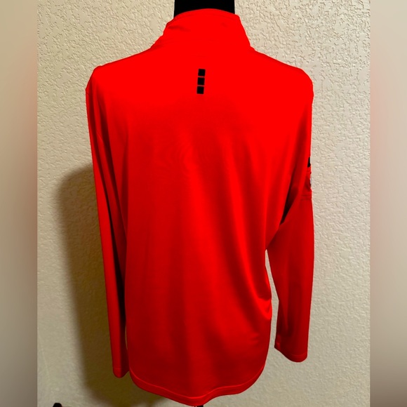 Bright Red Long Sleeve Top - Picture 2 of 3